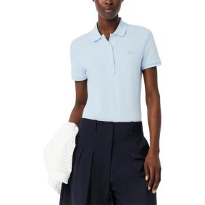 imageLacoste Womens Slim Fit PoloPastel Blue