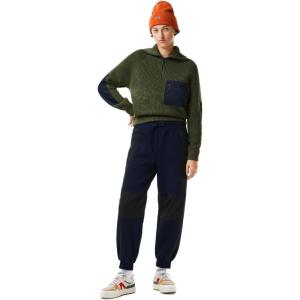 imageLacoste Womens Winter Iconics Wide Fit Track PantsNavy BlueBlackBlackBla