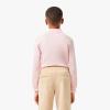 imageLacoste Boys Boy l1912 Long Sleeve Classic Pique PoloFlamingo