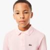 imageLacoste Boys Boy l1912 Long Sleeve Classic Pique PoloFlamingo