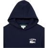 imageLacoste Boys Long Sleeve Hooded SweatshirtNavy Blue