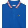 imageLacoste Boys Short Sleeve Relaxedfit Graphic Polo ShirtKingdomMultico
