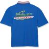 imageLacoste Boys Short Sleeve Relaxedfit Graphic Polo ShirtKingdomMultico