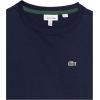 imageLacoste Long Sleeve Crew Neck Cotton TShirtMarine