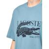 imageLacoste Mens Crew Neck Short Sleeve Classic Fit Branding TShirtLimestone