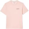 imageLacoste Mens Crew Neck Short Sleeve Regular Fit Branding TShirtDog RoseLadybird