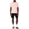 imageLacoste Mens Crew Neck Short Sleeve Regular Fit Branding TShirtDog RoseLadybird