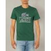 imageLacoste Mens Crew Neck Short Sleeve Regular Fit Branding TShirtGreen 3d Print