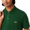 imageLacoste Mens Slim Fit L1212 Short Sleeve Pique Polo ShirtAppalachan Green