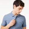 imageLacoste Mens Slim Fit L1212 Short Sleeve Pique Polo ShirtBleu Indigo Clair