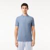 imageLacoste Mens Slim Fit L1212 Short Sleeve Pique Polo ShirtBleu Indigo Clair