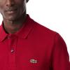 imageLacoste Mens Slim Fit L1212 Short Sleeve Pique Polo ShirtBordeaux