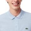 imageLacoste Mens Slim Fit L1212 Short Sleeve Pique Polo ShirtHeather Cove