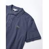 imageLacoste Mens Slim Fit L1212 Short Sleeve Pique Polo ShirtHeather Nebula