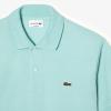 imageLacoste Mens Slim Fit L1212 Short Sleeve Pique Polo ShirtLight Green