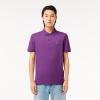 imageLacoste Mens Slim Fit L1212 Short Sleeve Pique Polo ShirtMauveglow