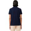 imageLacoste Mens Slim Fit L1212 Short Sleeve Pique Polo ShirtNavy Blue