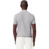 imageLacoste Mens Slim Fit L1212 Short Sleeve Pique Polo ShirtSilverGrey Chine
