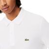 imageLacoste Mens Slim Fit L1212 Short Sleeve Pique Polo ShirtWhite