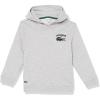 imageLacoste Boys Long Sleeve Hooded SweatshirtSilver Chine