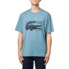 imageLacoste Mens Crew Neck Short Sleeve Classic Fit Branding TShirtLimestone
