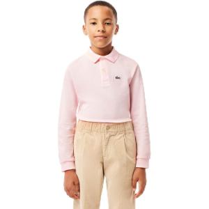 imageLacoste Boys Boy l1912 Long Sleeve Classic Pique PoloFlamingo
