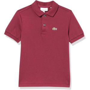 imageLacoste Boys Short Sleeve Classic Pique PoloZin