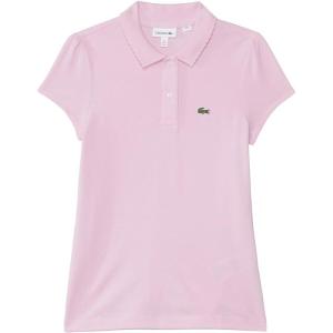 imageLacoste Girls Classic Short Sleeve Piqu Polo ShirtGelato