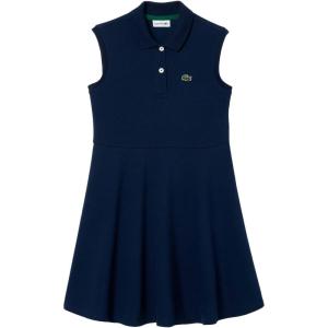 imageLacoste Girls Sleeveless Polo DressNavy Blue