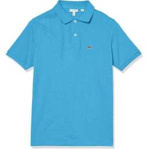 imageLacoste Kids Boys Short Sleeve Classic Pique PoloBellflower Blue