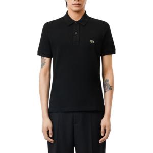 imageLacoste Mens Slim Fit L1212 Short Sleeve Pique Polo ShirtBlack