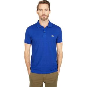 imageLacoste Mens Slim Fit L1212 Short Sleeve Pique Polo ShirtCosmic