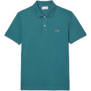 imageLacoste Mens Slim Fit L1212 Short Sleeve Pique Polo ShirtHydro