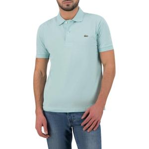 imageLacoste Mens Slim Fit L1212 Short Sleeve Pique Polo ShirtLight Green