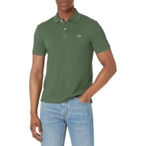 imageLacoste Mens Slim Fit L1212 Short Sleeve Pique Polo ShirtSequoia
