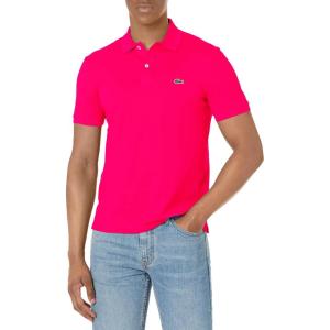 imageLacoste Mens Slim Fit L1212 Short Sleeve Pique Polo ShirtSpinelle