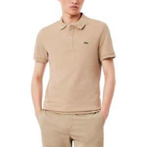 imageLacoste Mens Slim Fit L1212 Short Sleeve Pique Polo ShirtViennese