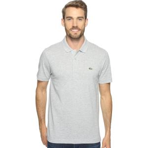 imageLacoste Mens Sport Short Sleeve Super Light Polo ShirtSilver Grey Chine