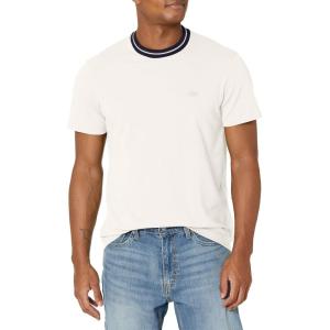 imageLacoste Mens Stripe Collar Stretch Piqu ShirtFarine