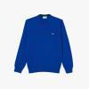 imageLacoste Mens Core Collection Regular Fit VNeck Long Sleeve Classic SweaterCobalt