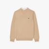 imageLacoste Mens Long Sleeve Regular Fit Vneck Organic Cotton SweaterViennese