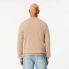 imageLacoste Mens Long Sleeve Regular Fit Vneck Organic Cotton SweaterViennese