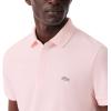 imageLacoste Mens Stretch Cotton Paris PoloFlamingo Pink