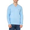 imageLacoste Mens Long Sleeve Regular Fit Vneck Organic Cotton SweaterOverview
