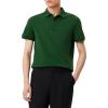 imageLacoste Mens Stretch Cotton Paris PoloAppalachan Green