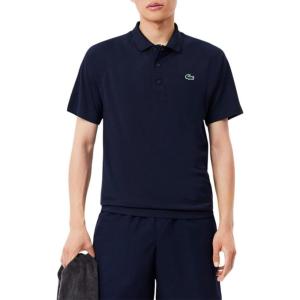 imageLacoste Mens Big Sport Regular Fit UV Protect Polo ShirtMarine Blue
