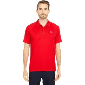 imageLacoste Mens Big Sport Regular Fit UV Protect Polo ShirtRed
