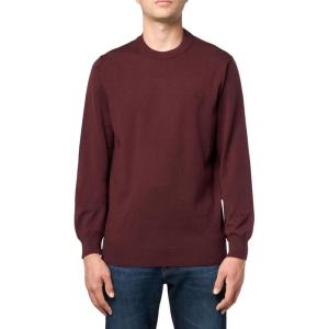 imageLacoste Mens Merino Wool Monochrome Crew Neck SweaterExpresso