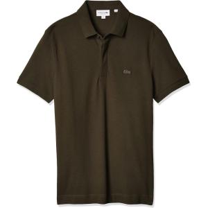 imageLacoste Mens Stretch Cotton Paris PoloBaobab Green
