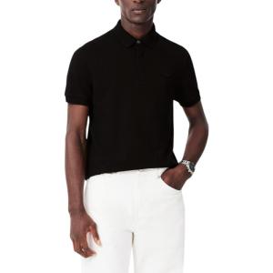 imageLacoste Mens Stretch Cotton Paris PoloBlack